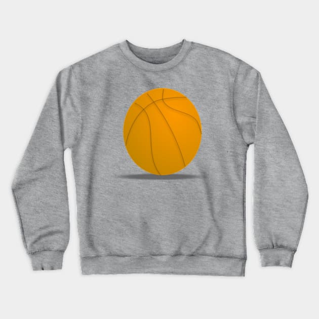 Basketball Crewneck Sweatshirt by Hudkins